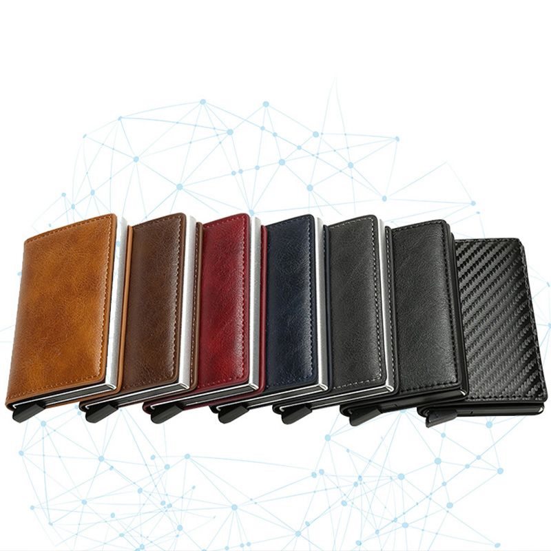 Perfect Gift! Men's Wallet with Automatic Pop-Up Card Holder