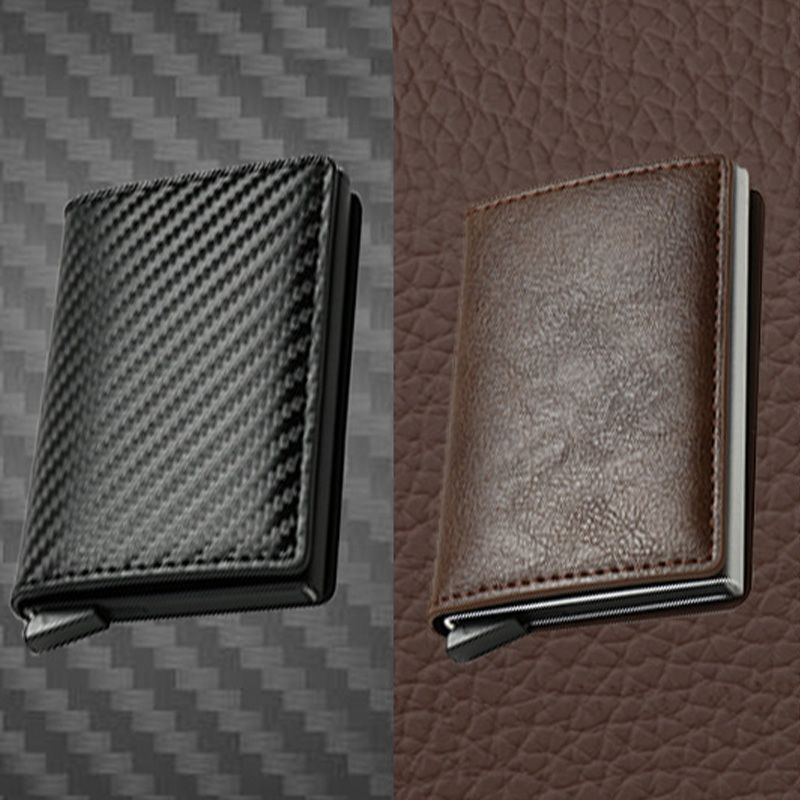 Perfect Gift! Men's Wallet with Automatic Pop-Up Card Holder