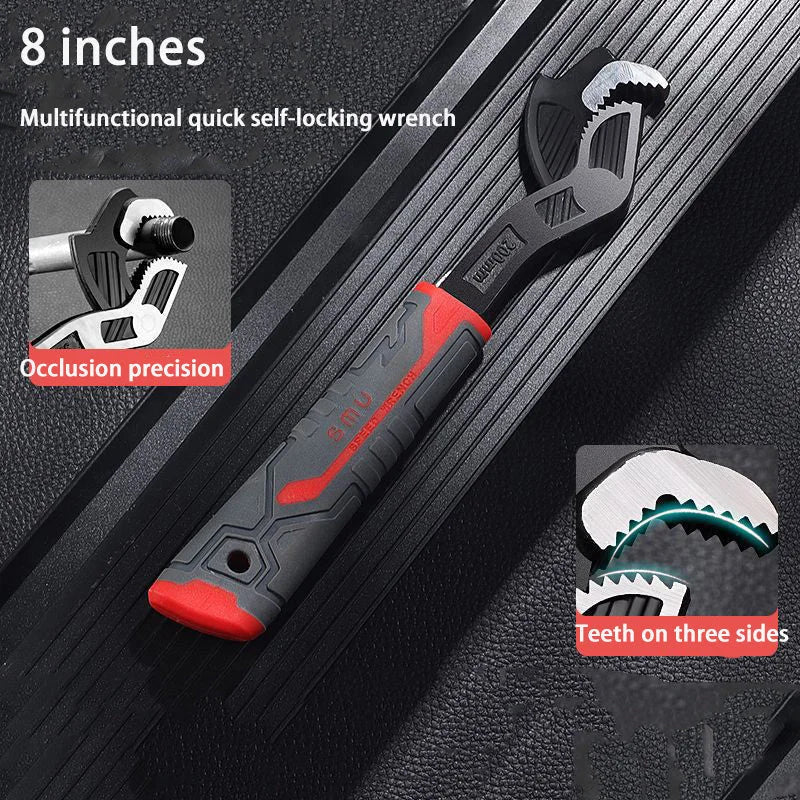 🔥50% OFF🔥Industrial Grade Multifunctional Self-locking Pipe Wrench Tool