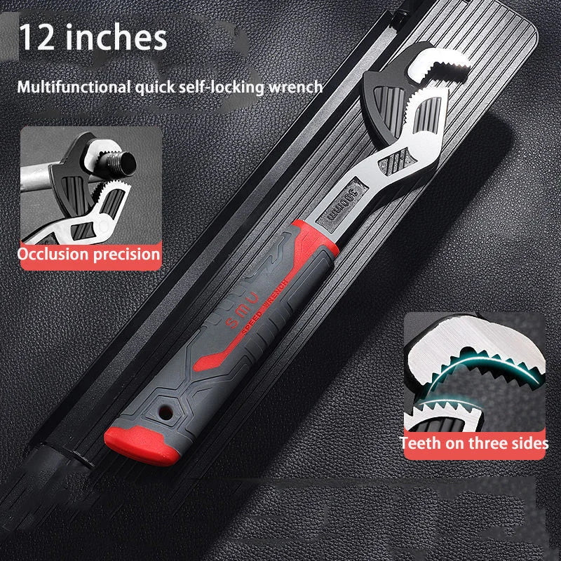 🔥50% OFF🔥Industrial Grade Multifunctional Self-locking Pipe Wrench Tool