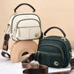 [Best Gift for Her] Classic Multifunctional Compartments Adjustable Wide Shoulder Strap PU Leather Crossbody Bag