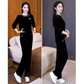 [Best Gift for Her] Women's Soft Casual Long Sleeve & Pants Suit