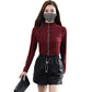 [Exquisite Gift] Fashion Sparkling Warm Slim Fit Bottoming Shirt for Women