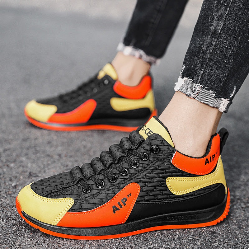 Fashion Casual Color-blocking Men's Shoes