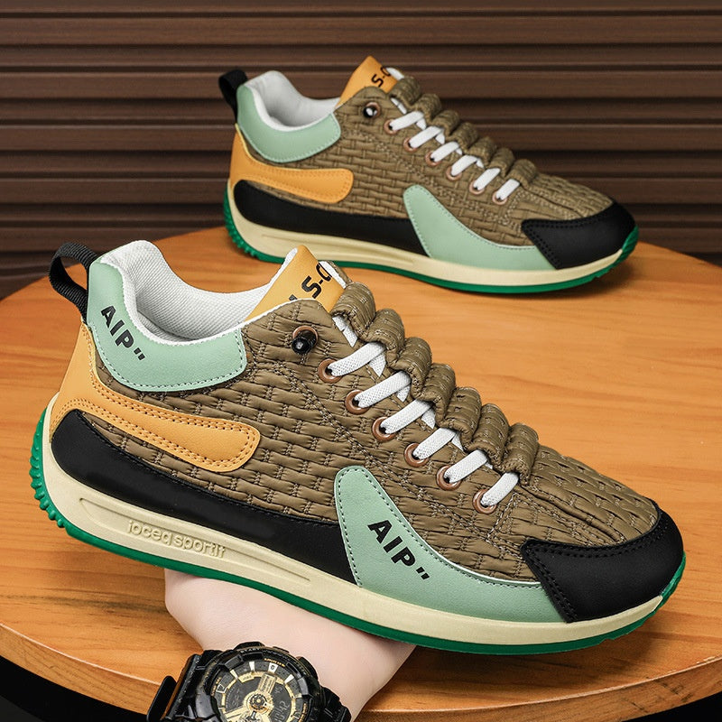 Fashion Casual Color-blocking Men's Shoes