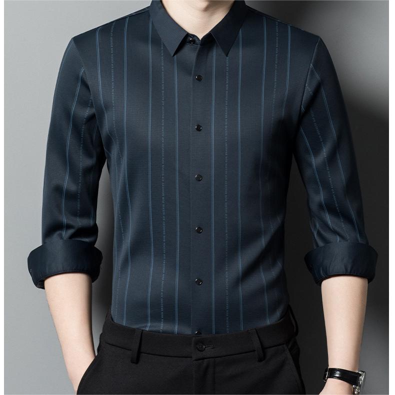 Men's Winter Padded Stretch Wrinkle-Free  Shirt（50% OFF）