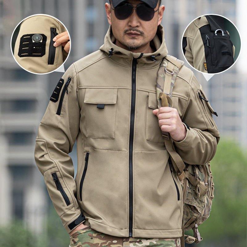 Men's Thicken Warm Tactical Jacket Mountaineering Clothing