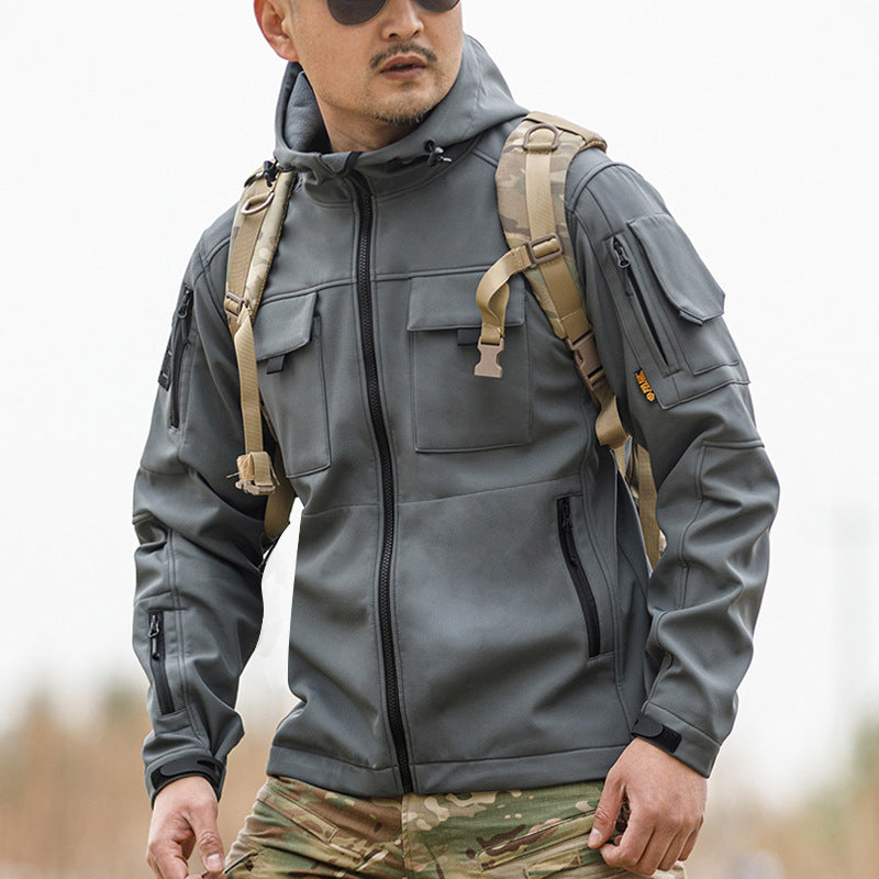 Men's Thicken Warm Tactical Jacket Mountaineering Clothing