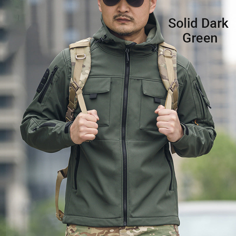 Men's Thicken Warm Tactical Jacket Mountaineering Clothing