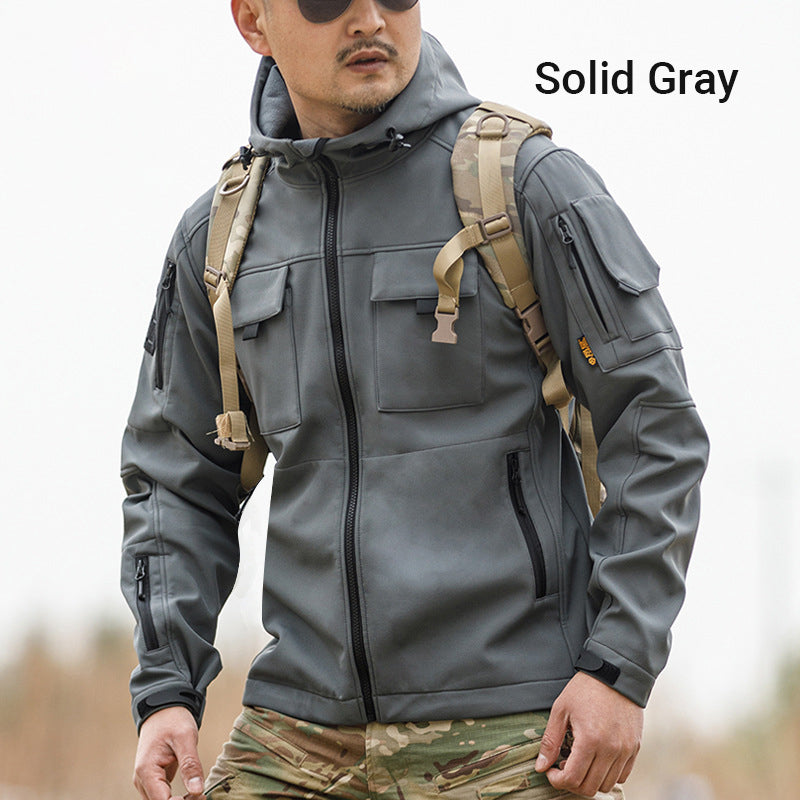 Men's Thicken Warm Tactical Jacket Mountaineering Clothing