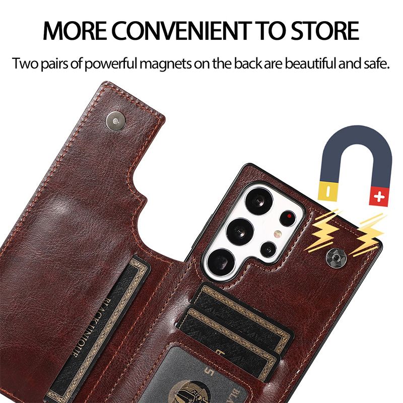 Multifunctional Card Holder Design Mobile Phone Case For Samsung