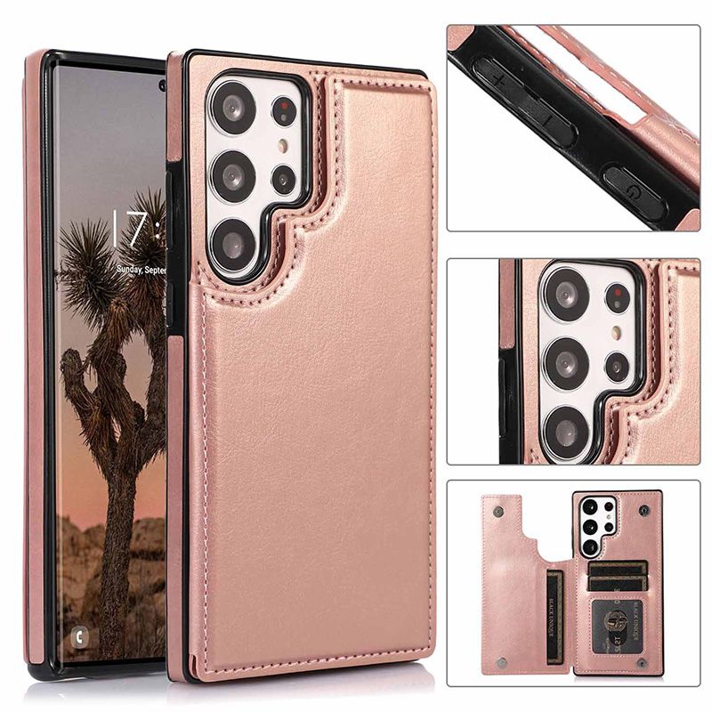 Multifunctional Card Holder Design Mobile Phone Case For Samsung