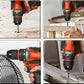 Copper Brushless Small Steel Cannon Metal Ratchet Hand Drill（50% OFF）