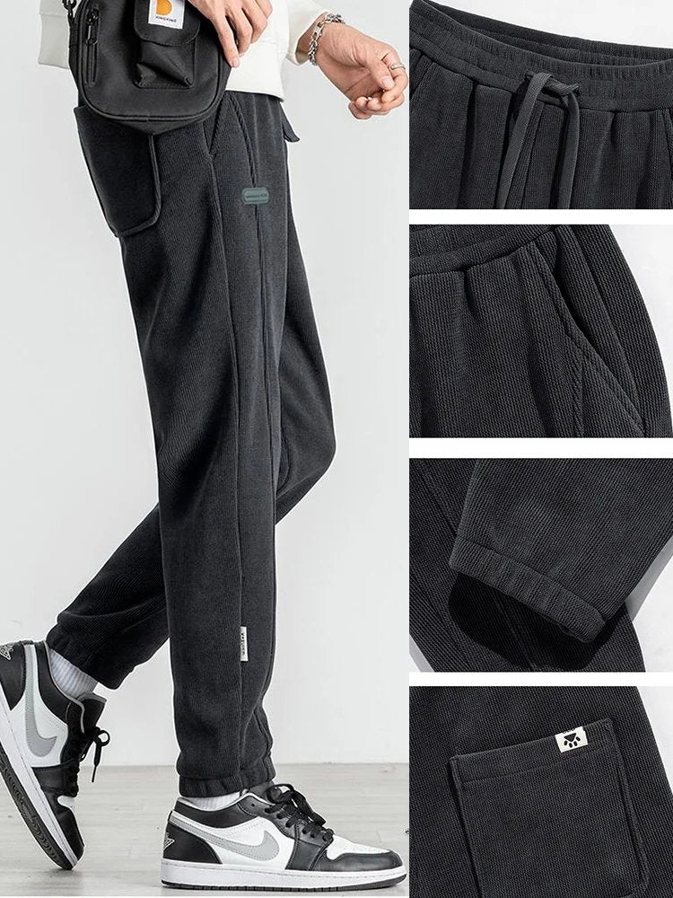 Fashionable and versatile cuffed sweatpants