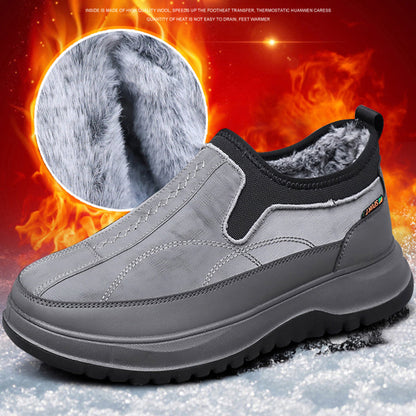 Men's Winter Comfy Warm Plush Casual Shoes