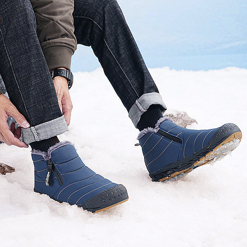 🔥Free shipping🔥Winter Warm Faux Fur Lined Waterproof Outdoor Snow Boots