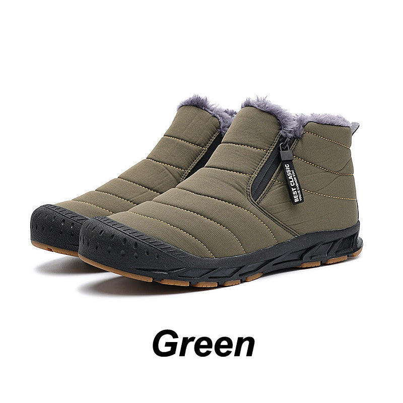 🔥Free shipping🔥Winter Warm Faux Fur Lined Waterproof Outdoor Snow Boots