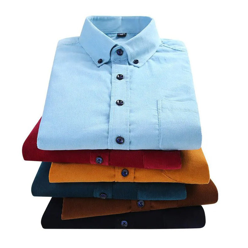 Men's Corduroy Casual Shirt