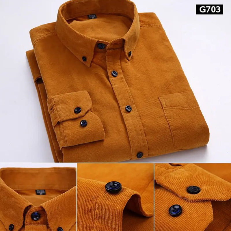 Men's Corduroy Casual Shirt