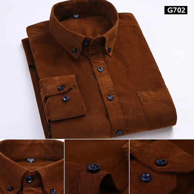 Men's Corduroy Casual Shirt