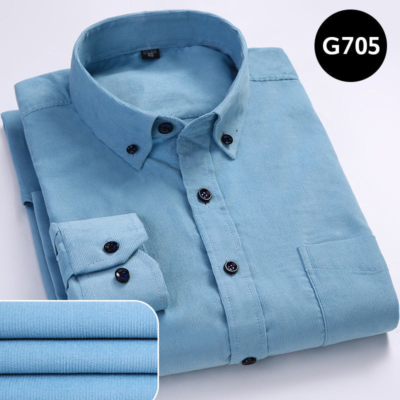 Men's Corduroy Casual Shirt