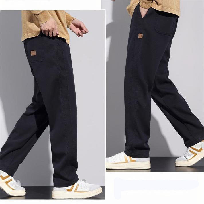 Men's Fashion Drawstring Loose Straight Leg Pants（50% OFF）